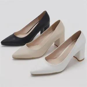 [오노마] ONM 면접구두 펌프스 정장구두 데일리 미들굽 봄신발 (S8532763)