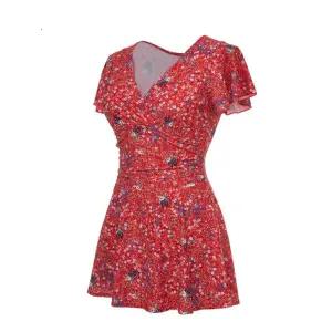 [대구백화점] [레노마수영복]여성플라워셔링스커트 원피스(LS2C901)