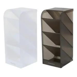 모닝글로리 5000 비움 멀티데스크 펜꽂이 4단 스탠딩 수납 연필꽂이 스탠드 세로 4칸