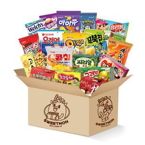 스윗몬 베이직 18종 과자세트 선물세트 단체세트 종합과자세트 국내과자로만