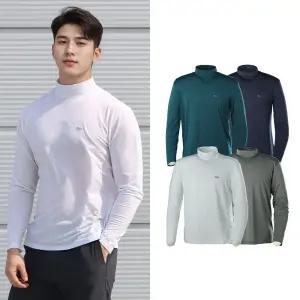 모렉스 여름 남성 반목 쿨 작업복 긴팔 등산 티 기능성 티셔츠 303