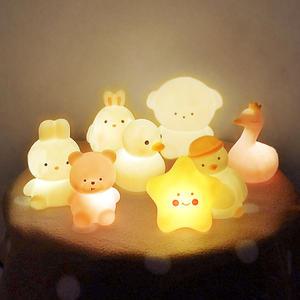 오늘의오브제 쪼꼬미 캐릭터 무드등 8종 귀여운 실내 조명 은은한 수면등 침실 카페 소품