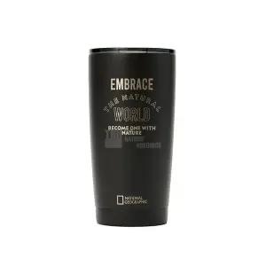 [내셔널지오그래픽] N235AET060 시그니쳐 타이디 텀블러 600 BLACK