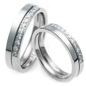 T-875 DIA CO 다이아몬드 티타늄 커플링 반지 이니셜무료 무료배송 맞춤제작 평생AS