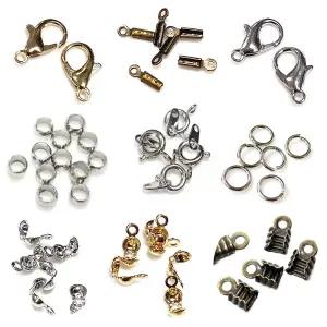 ALL 비즈 부재료 O링 누름볼 개고리 끝마감 구멍지프 한팩