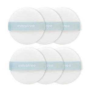 (6개) 이니스프리 미니 팩트 퍼프 (내장 겸용)