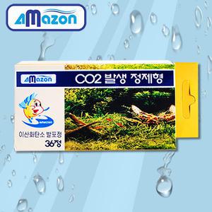 아마존 CO2 이산화탄소 발생 정제형 수초 성장 발포정 알약 1봉 36정