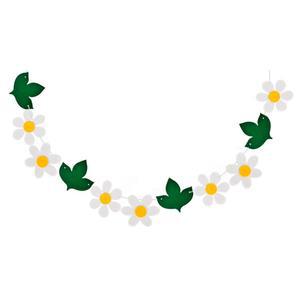 꽃 가랜드 부직포 펠트 어린이집 유치원 아이 생일 파티 장식 가랜드