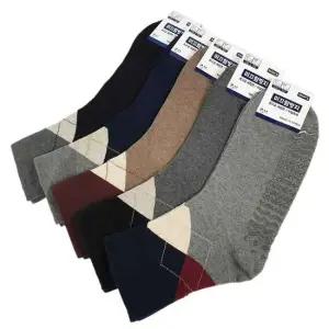 남자 발꼬미 무압박 미끄럼방지양말 5족 장목 신사정장 지압당뇨