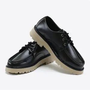 [셀러허브][라일리] Rly 캐주얼 남성 유광 무광 더비슈즈 로우워커 데일리화 (S9665121)