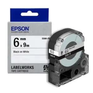 엡손 라벨테이프 6mm 길이9M 라벨기 네임스티커 프린터 색상선택