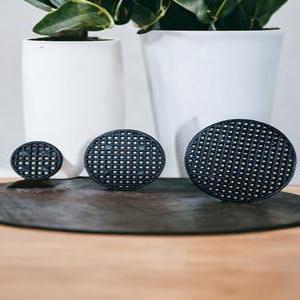 화분분갈이망20개 거름망 원형배수망 3.5cm