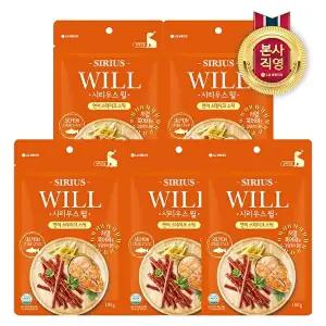 [LG생활건강]시리우스 윌 감칠맛 좋은 연어 스테이크 스틱 100g x 5개