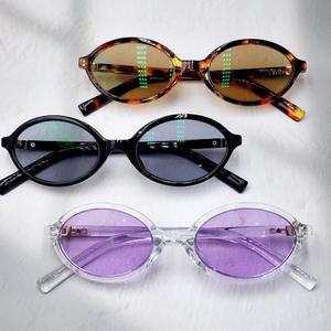 변색렌즈 틴트 변색 안경 긱시크 타원형 너드 힙한 뿔테 안경테 여자 투명 TGL36