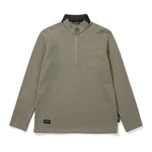 [트렉스타](베이지/남성) 폴라텍트레스 반집업티 가을티셔츠 겨울티셔츠 폴라텍티셔츠_KG