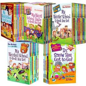 마이위어드스쿨 시즌1 시즌2 시즌3 시즌4 시즌5 멀티파우치 세트 My Weird School 영어원서 음원