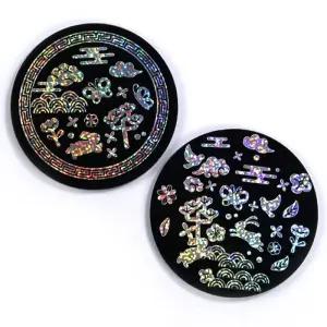 (학습교재) 하하당 자개스티커 티코스터