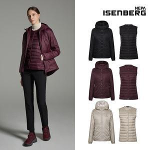 [이젠벅][네파이젠벅] 덕다운 경량자켓+베스트세트 여성 3컬러 택1