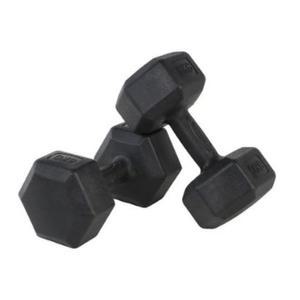 코멧 스포츠 고중량 육각 덤벨 아령 블랙 6kg 2개입