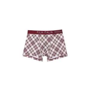 [하프클럽/휠라 언더웨어]트렌디 체크 남성 드로즈 (FI4DRF6640M_DWN)