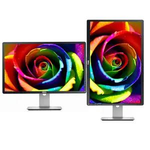 DELL 22인치23인치24인치 LED FHD IPS광시야각 피벗높낮이 사무업무용모니터 중고