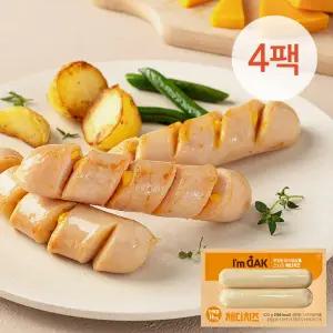 [아임닭] 맛있는 소시지 체다치즈 100g 4팩
