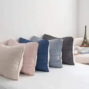 (2장)스잠 국내산 모던데이 간편교체 밴딩 베개커버/3050 4060 5070 사계절 여행용 휴대용