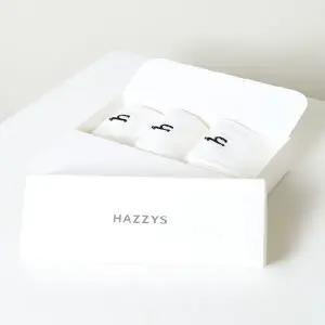 갤러리아 헤지스핸드백 HJSS5E111WT 화이트 솔리드 중목 양말 3족 세트