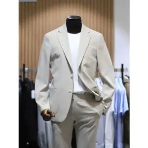 [갤러리아] BON 베이지 카미치아 숄더 캐주얼 셋업 슈트 BN4MEA256