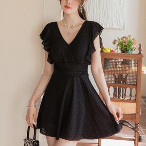 LND 여성 모노키니 일체형 원피스 수영복 여자 체형커버 휴양지