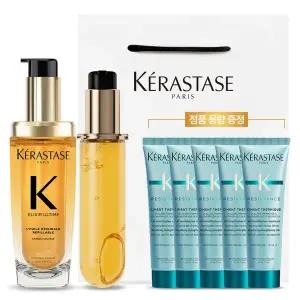 [케라스타즈](강남점)[SSG단독][정품용량증정] 엘릭서 얼팀 오리지널 헤어오일 75ml + 리필 75ml 세트