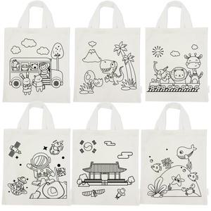 에코백 만들기 7종 DIY 색칠놀이 꾸미기 에코백 만들기 가방