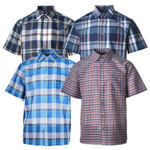 중년 남성 셔츠 남자 반팔 셔츠 울 남방 국내산