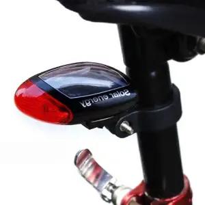 자전거 후미등 태양광충전 악세사리 시야확보 조명 (WFHS1U4)