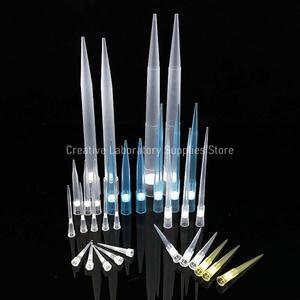 필터 요소가 있는 실험실 가방형 플라스틱 피펫 팁 10ul 20ul 50ul 100ul 200ul 300ul 1ml 5ml10ml 카트리