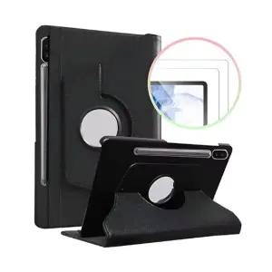 갤럭시탭S10 FE 회전 케이스+강화유리 2매 세트 (WFHT7FJ)