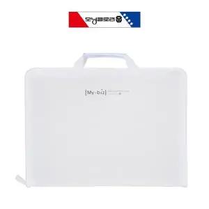 [하프클럽/셀러허브_여성트랜드패션]모닝글로리 손잡이 지퍼 클리어화일