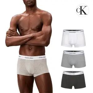 [Calvin Klein Underwear]캘빈클라인 CK 언더웨어 아이콘 코튼 스트레치 남자 드로즈 속옷 3팩 세트 NB4...