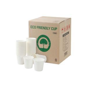 무지 종이컵 2000개 일회용 위생 무형광 자판기용 무인쇄