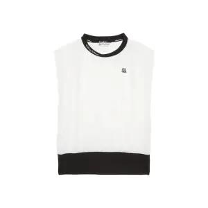 롤링롤라이 LUNA 가오리 베스트 화이트 골프조끼