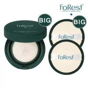 그린핑거 포레스트 멀티디펜스 선쿠션 본품 20g+리필 2개 선팩트 선크림 선스틱