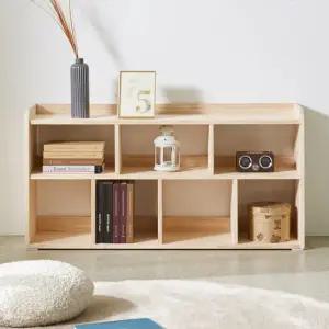 파로마 네오 하임 1200 원목 낮은 책장 NES1642