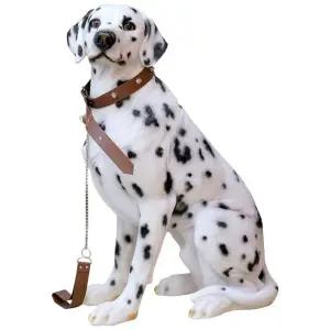 달마시안 모형 강아지 대형인형 조형물 점박이 조각상 현관 펜션 카페 마당