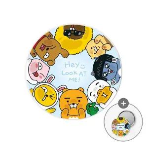 [esfolio]카카오프렌즈x에스폴리오 룩엣미 진정 선쿠션(화이트)-카카오 거울증정