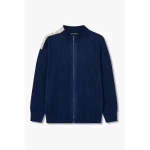 [엠포리오아르마니주니어](강남점)배색 로고 니트 가디건(0455312007)