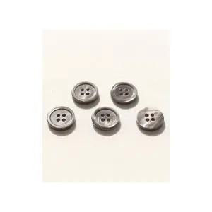 패션스타트 심플 모던 자개단추 15mm 5개입 모던그레이
