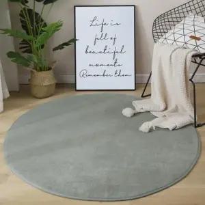 러그 카페트 거실 단모 원형 부드러운 인테리어 심플 (WFJLHQO)