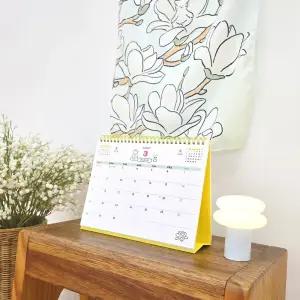 [모뉴] 2026 모모캣 캘린더 L (일러스트 대형 탁상달력 캐릭터 메모 업무 큰 스케줄 데스크 큰 칸 귀여운 일정)