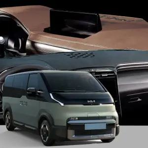 DUB 가죽 대쉬보드 커버 PV5