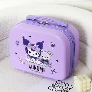쿠로미 기내용 미니 캐리어 레디백 퍼플색상 캐릭터 14인치 여행 가방 보스턴백 보조 서머